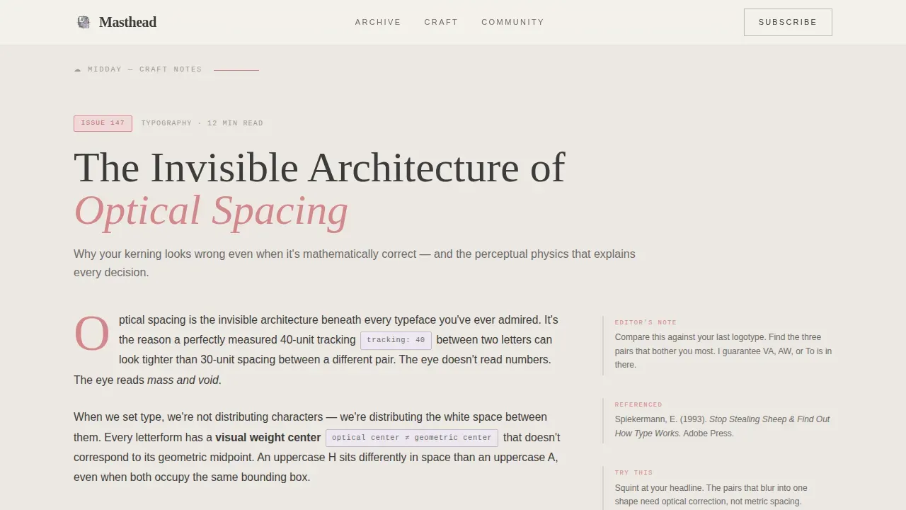 Art & Design Blog Blog Website Template
