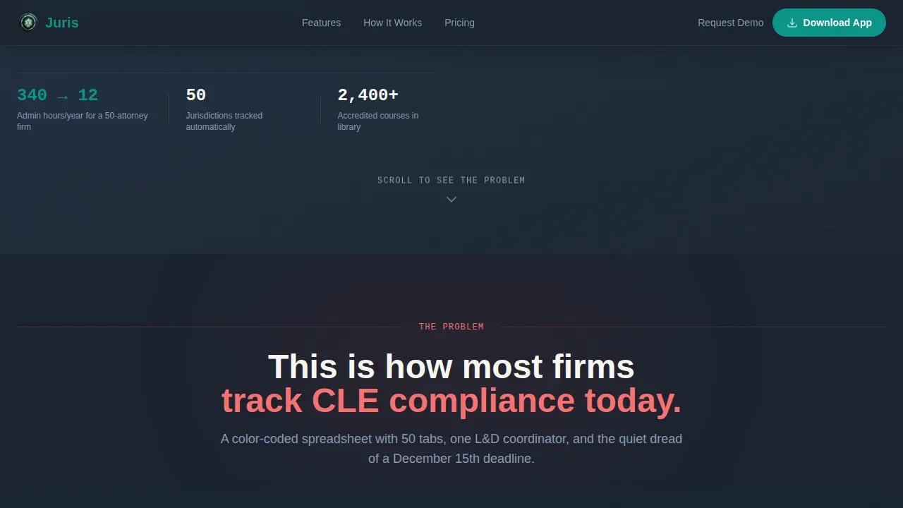 Legal Software Directory Website Template