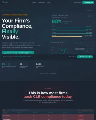 Legal Software Directory Website Template