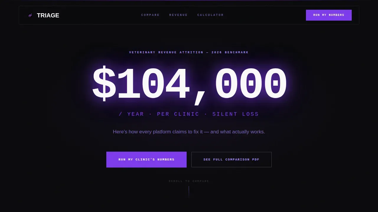 Smart Veterinary Billing Landing Page Template