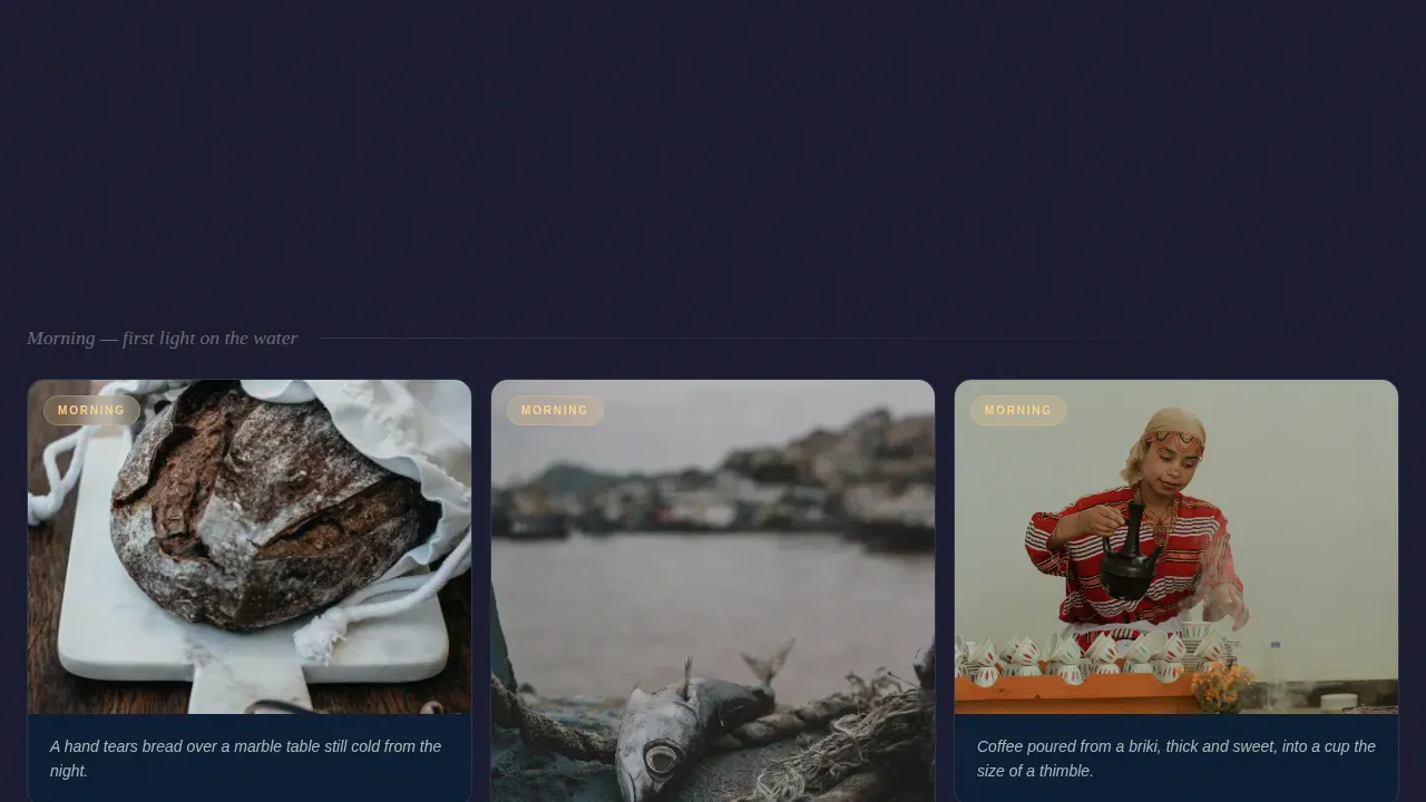Immersive Greek Travel Landing Page Template