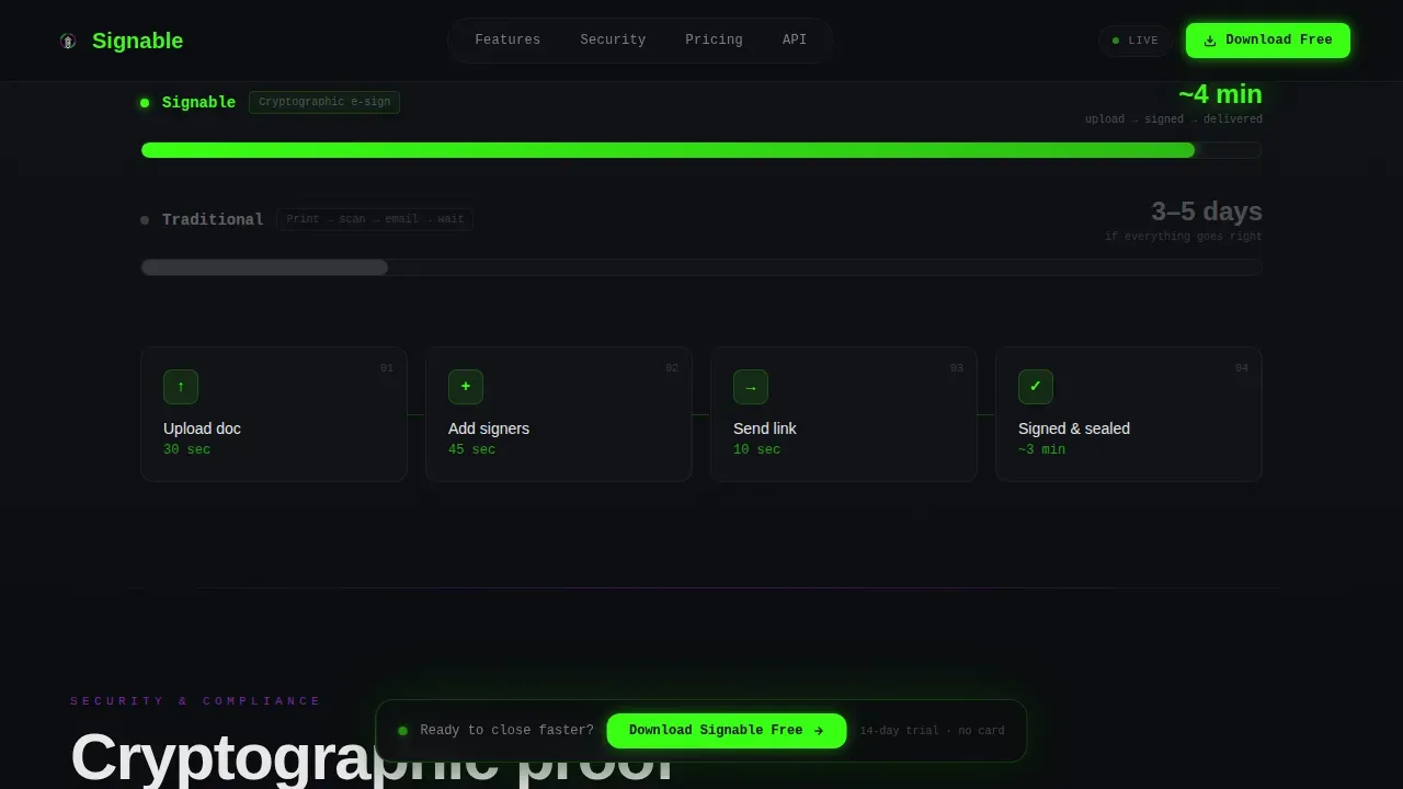 Software & SaaS Professional Website Template