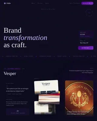 Professional Design Studio Landing Page Template