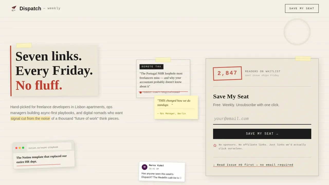 Insider Workplace Trends Landing Page Template