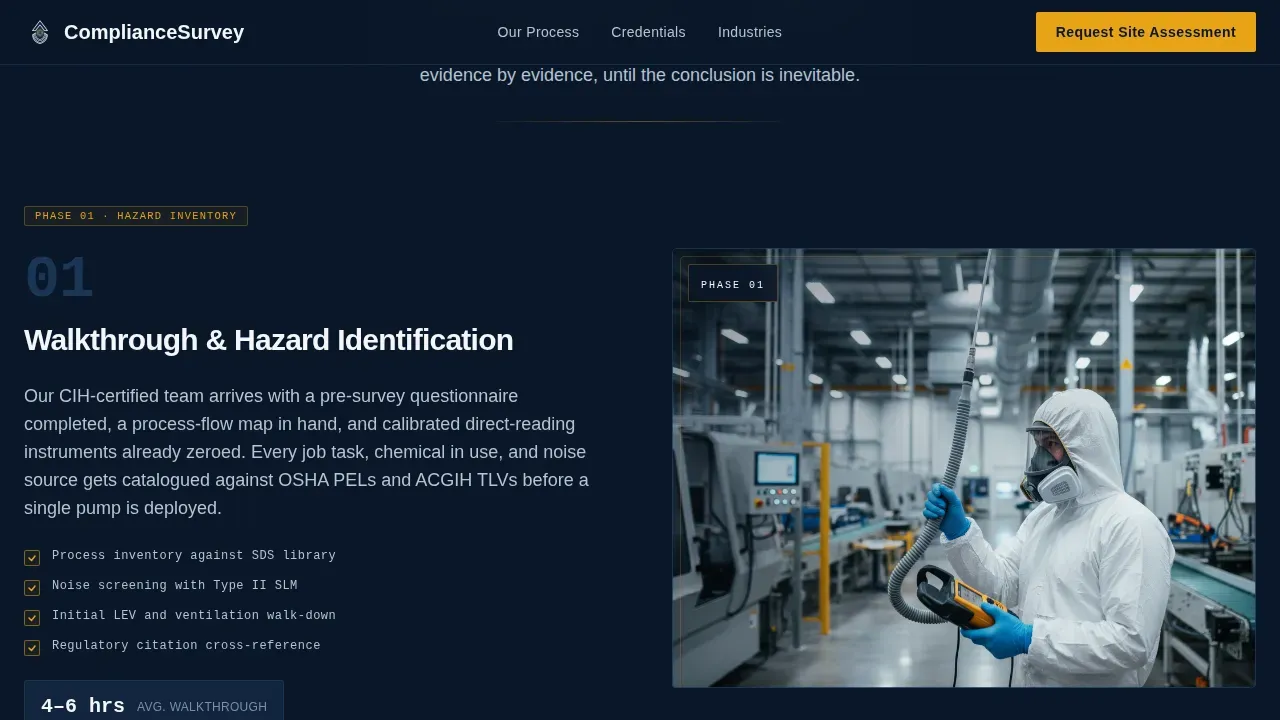 Certified Workplace Health Landing Page Template