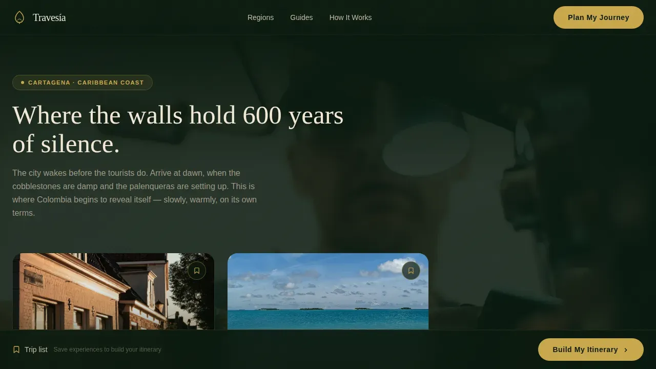 Complete Colombia Travel Appointment Booking Website Template