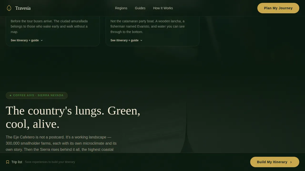 Complete Colombia Travel Appointment Booking Website Template