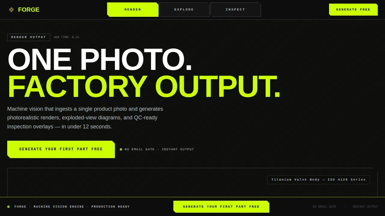 Cutting-Edge AI Design Landing Page Template