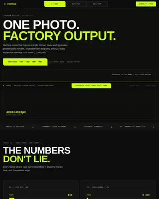 Cutting-Edge AI Design Landing Page Template