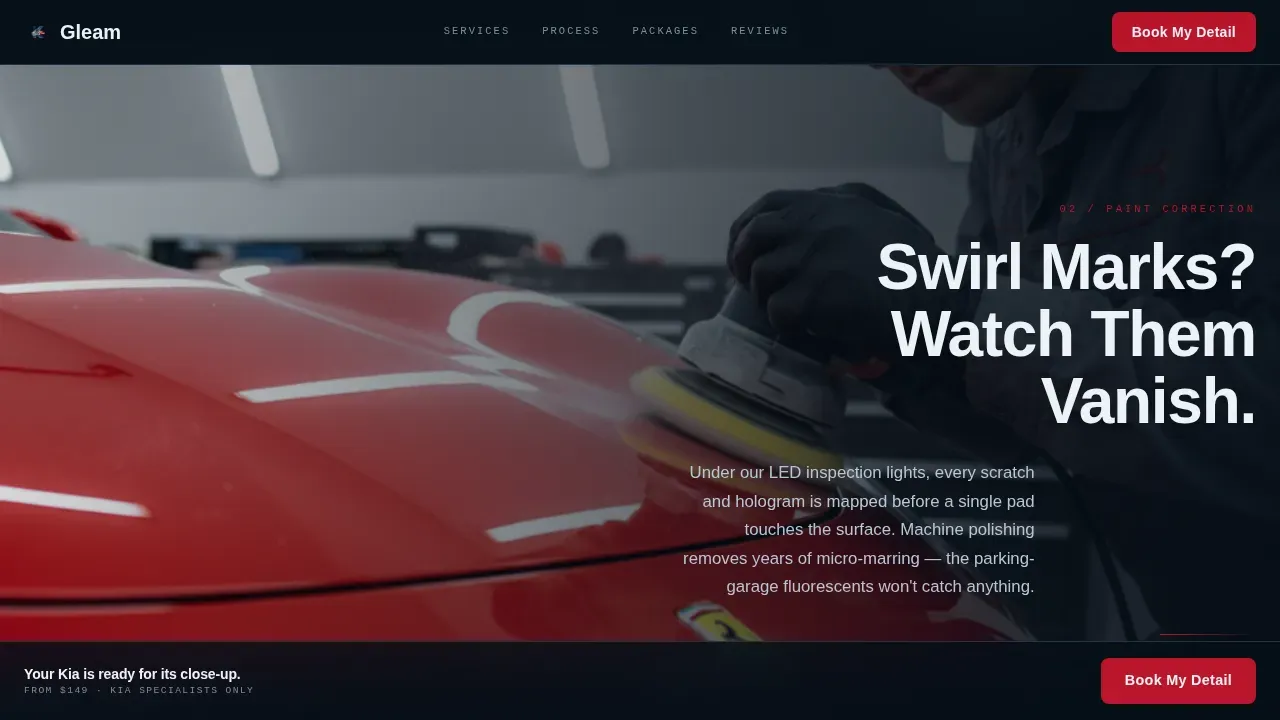 Elite Automotive Care | Free Website Template | Rocket