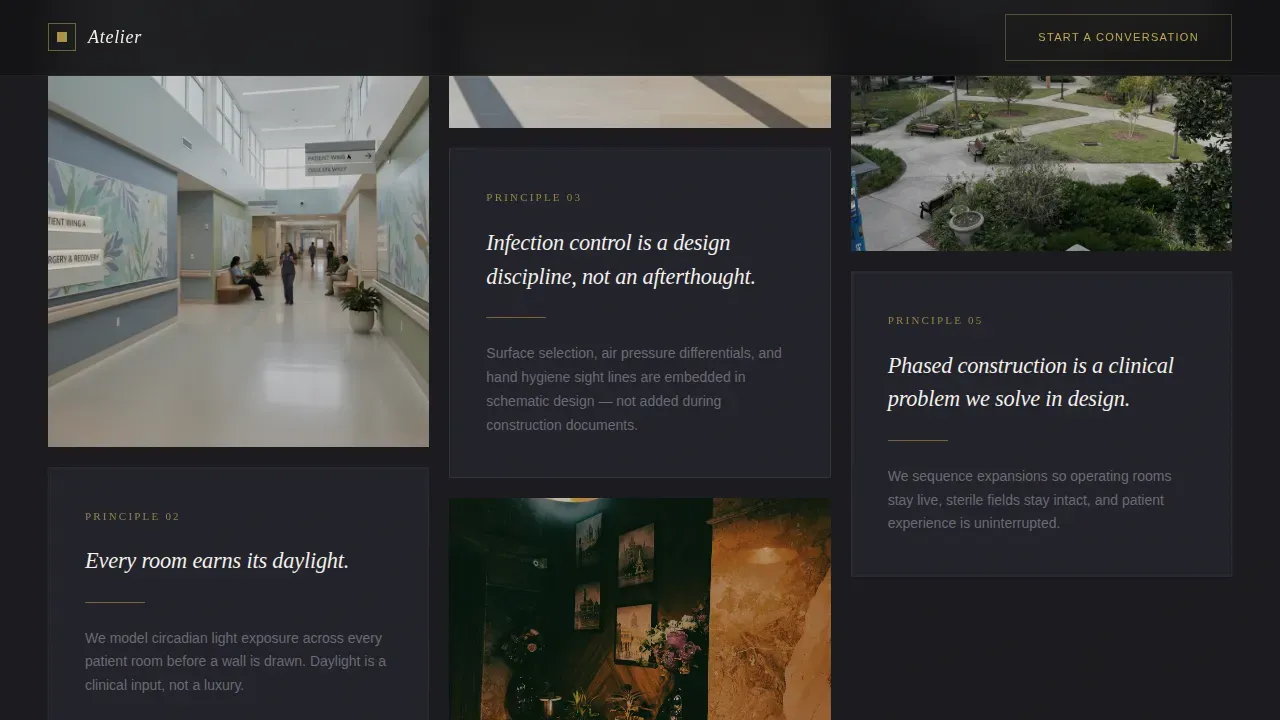 Wellness-Focused Healthcare Design Landing Page Template