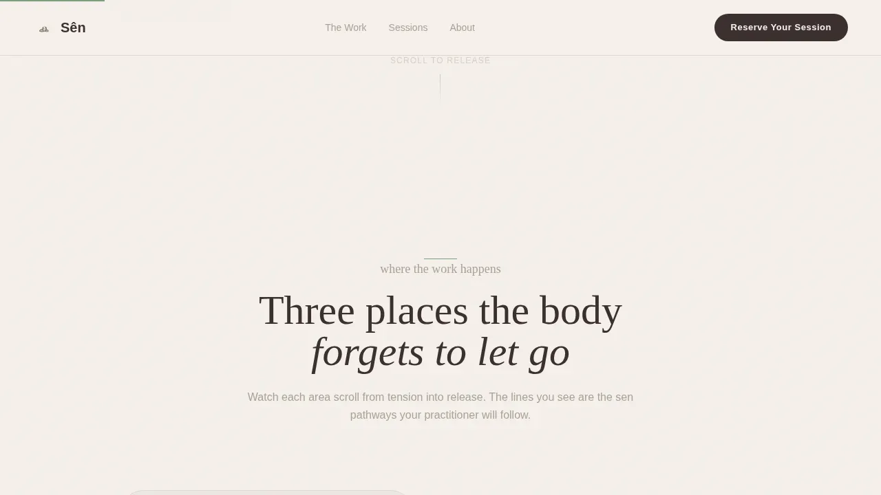 Traditional Thai Massage & Bodywork Booking Website Template
