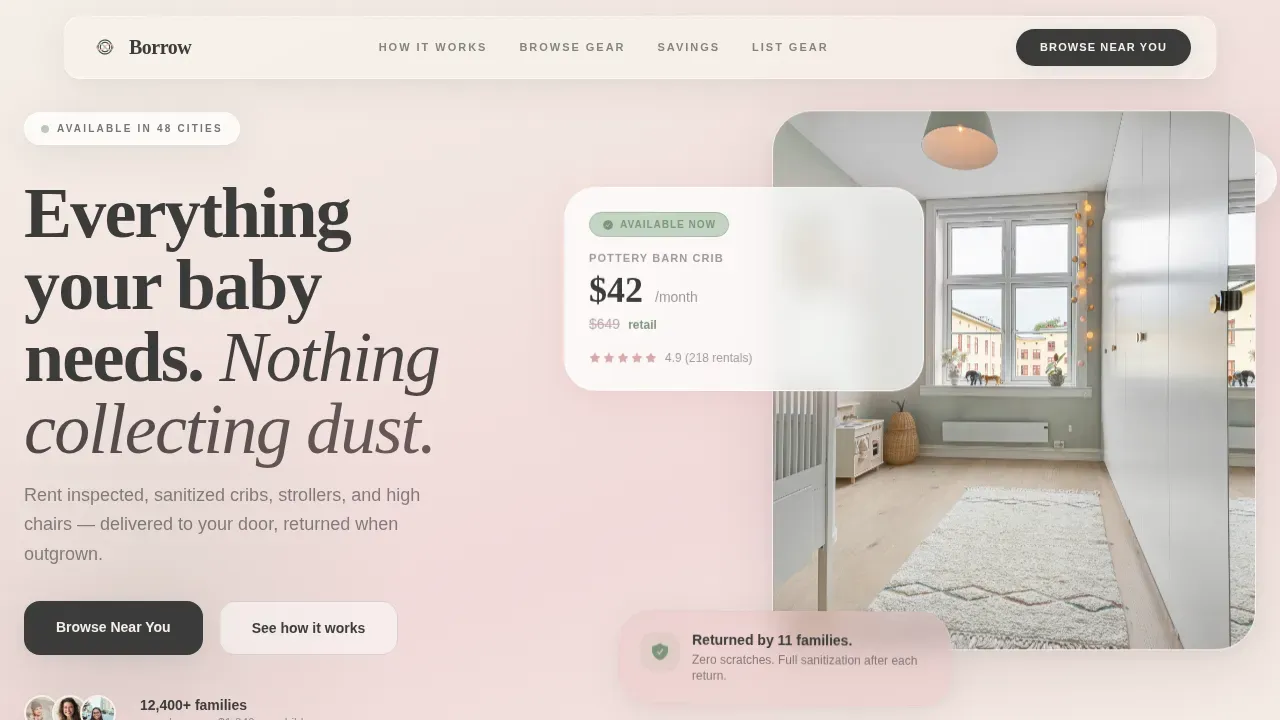 Complete Baby & Kids E-Commerce Professional Website Template
