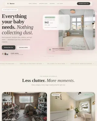 Complete Baby & Kids E-Commerce Professional Website Template