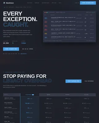 Premium Micro-SaaS & Developer Tools Comparison Website Template
