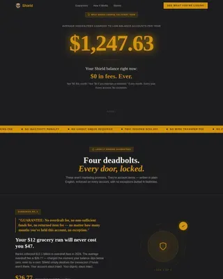 Advanced Low Income Finance Pricing & Packages Website Template