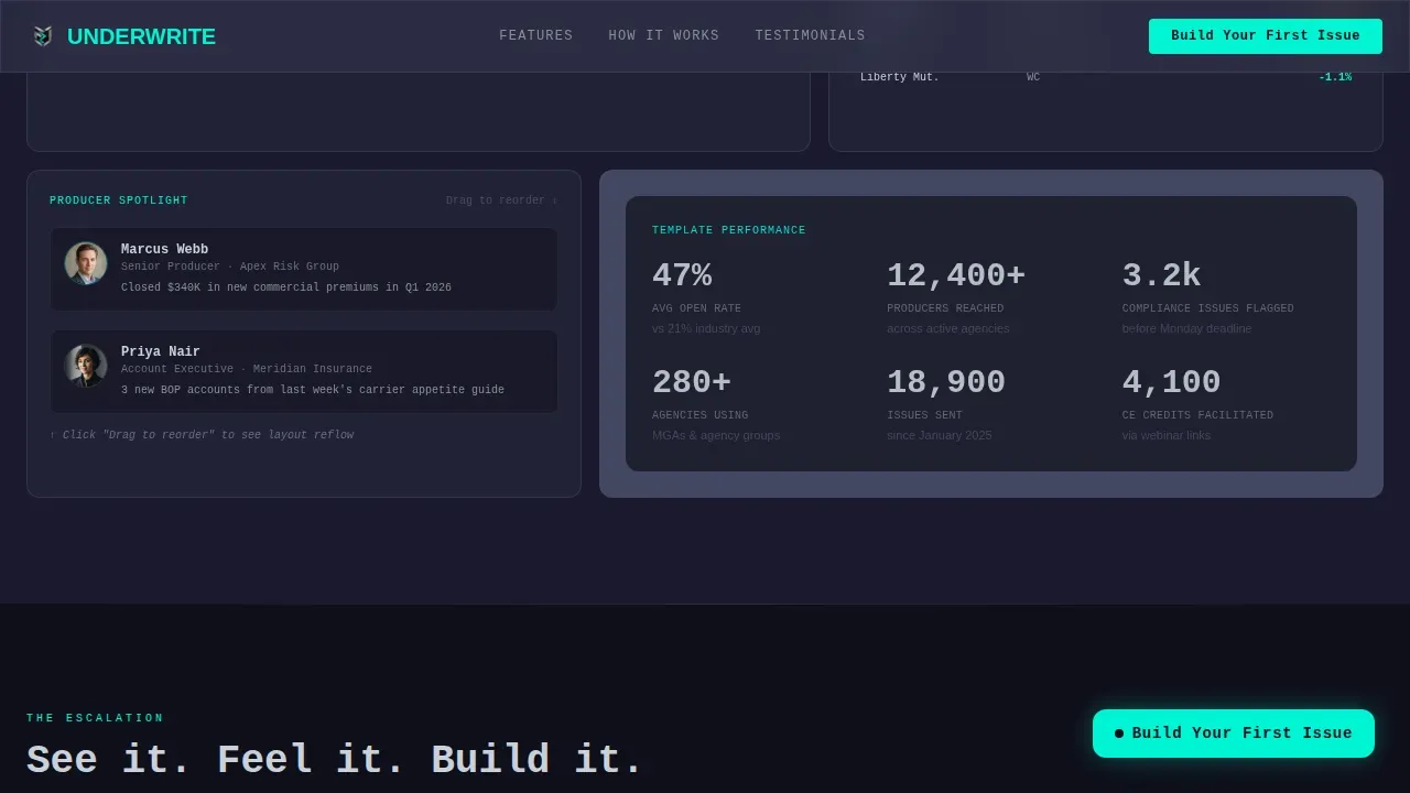 Insurance Digital Presence Privacy Policy Website Template