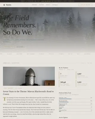 Certified Hobby & Passion Content Professional Website Template