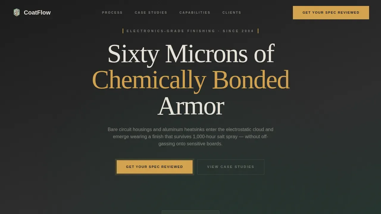 Electronics Manufacturing Reviews Website Template