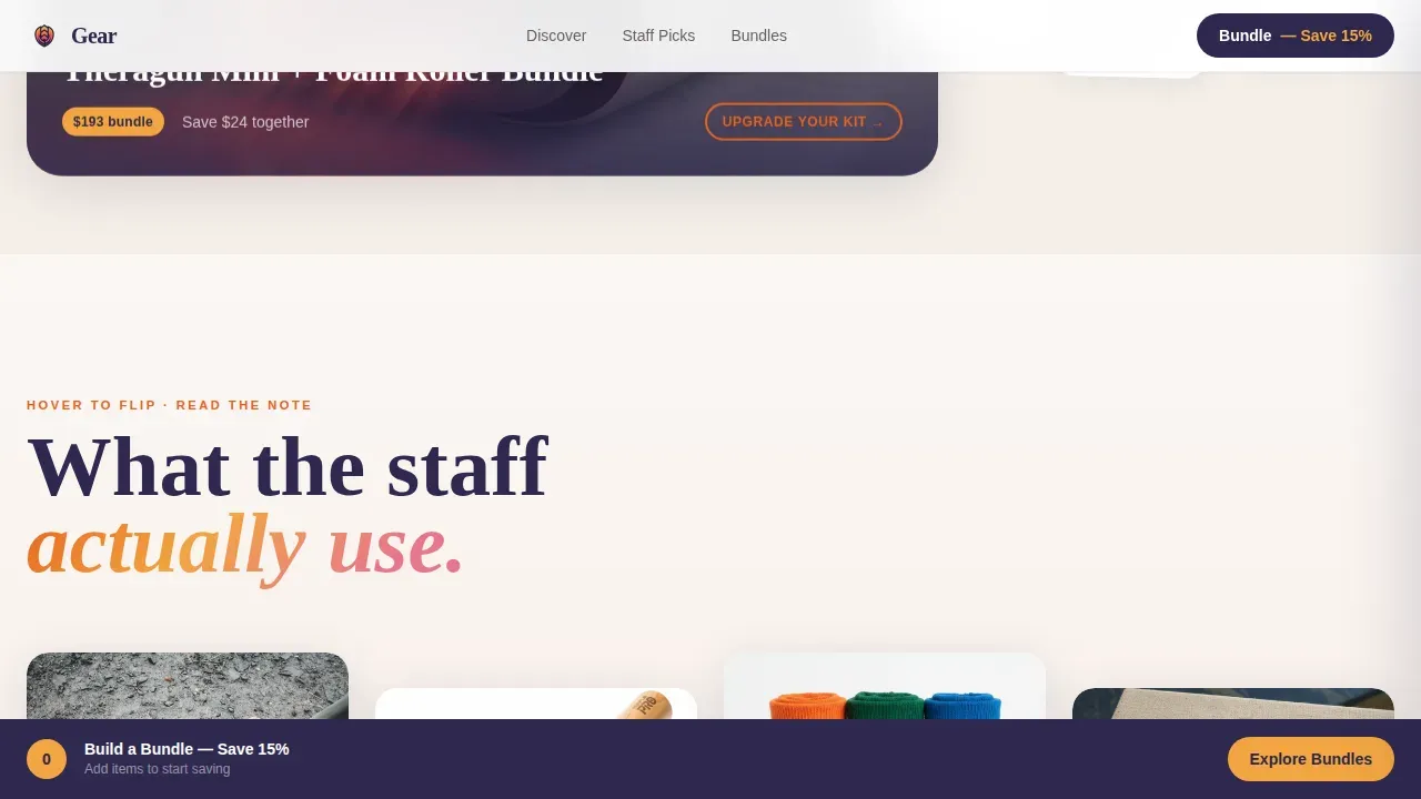 Sporting Goods Landing Page Template | Upgrade Your Kit