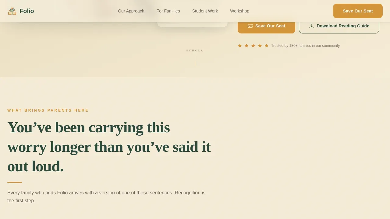 Engaging Literacy Tutoring Landing Page Template