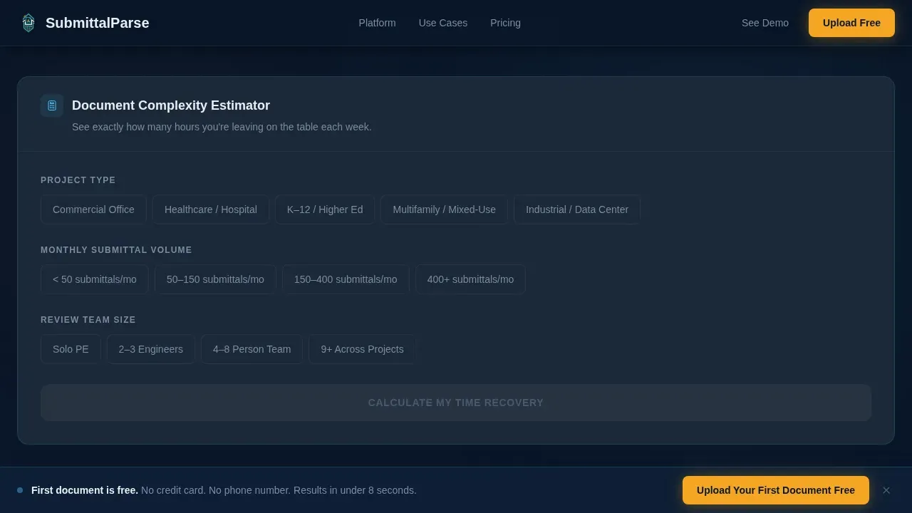 AI for Construction Reviews & Testimonials Website Template