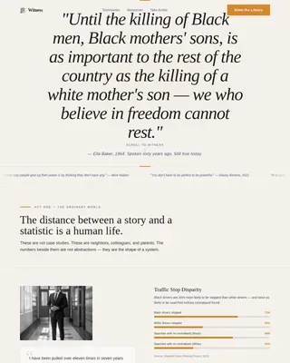Racial Justice Nonprofit Professional Website Template