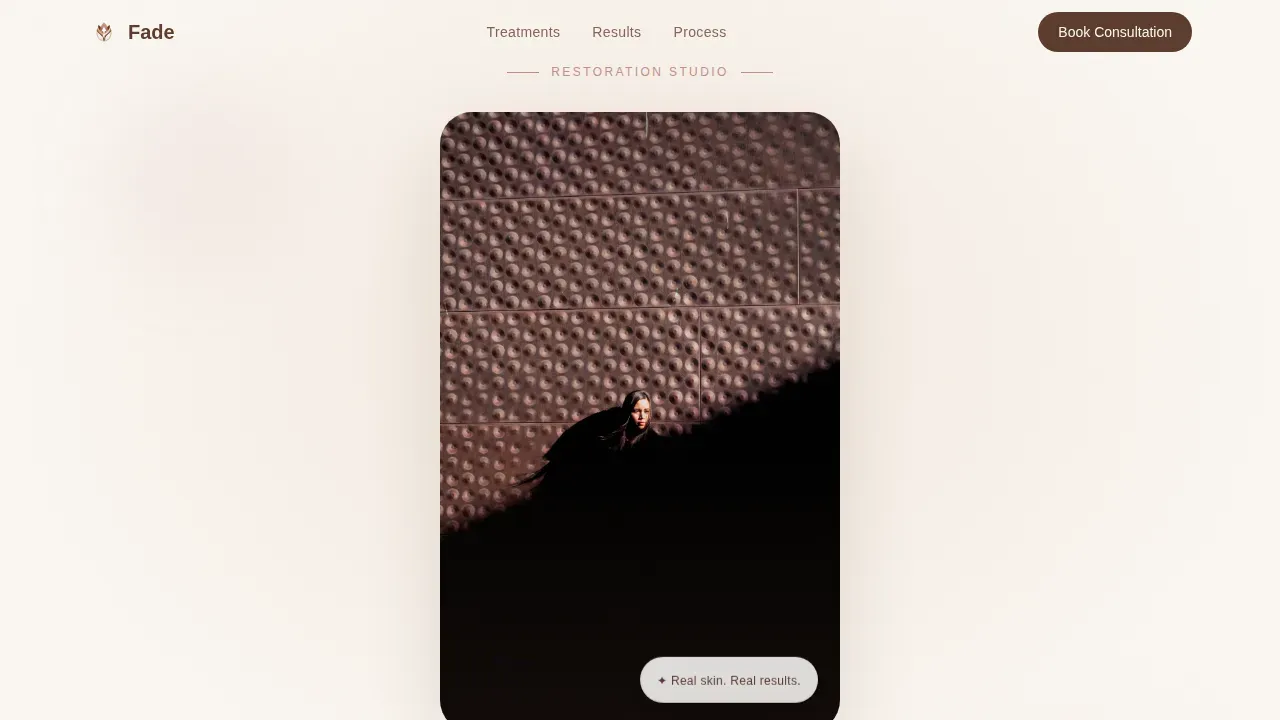 Expert Skin Care Landing Page Template
