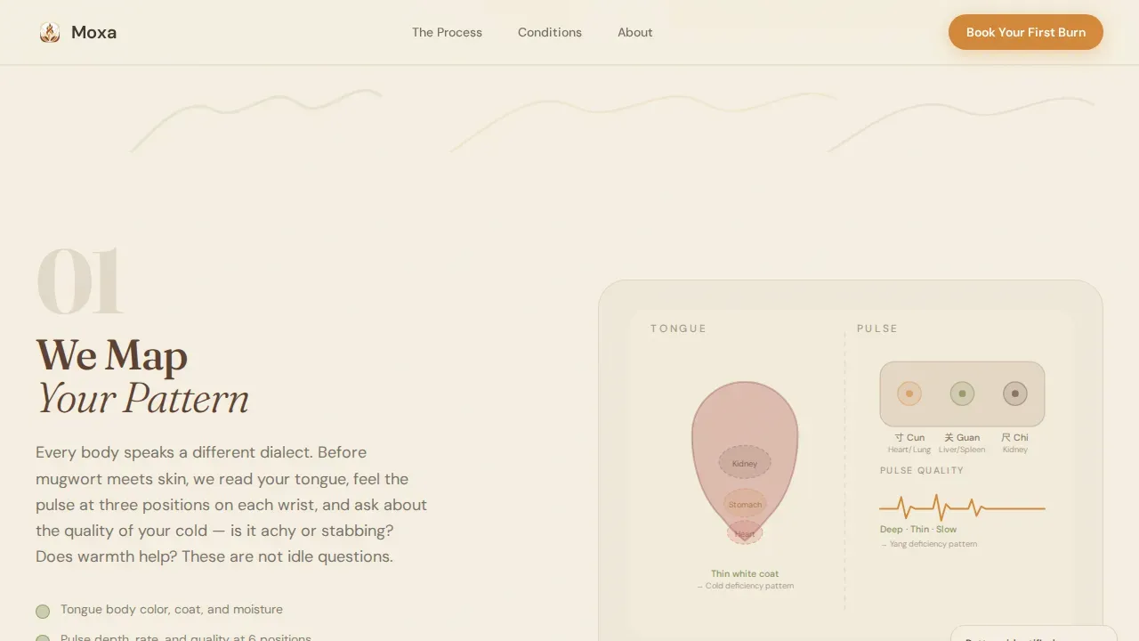 Wellness Modalities Appointment Booking Website Template