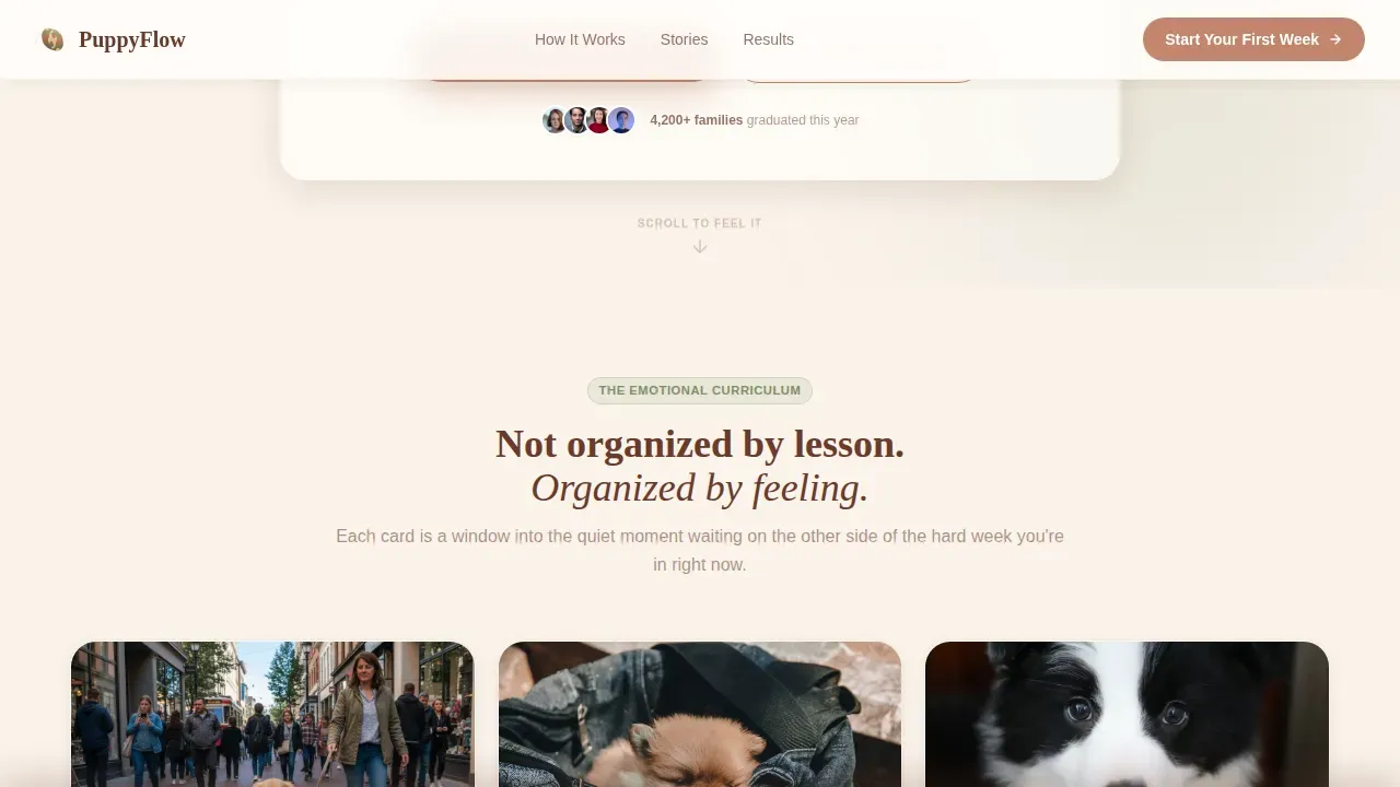 Pet Training & Behavior Professional Website Template