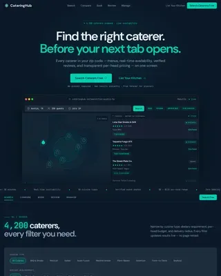 Directory & Marketplace Platforms Pricing & Packages Website Template