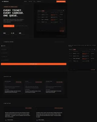 Integrated Insurance Management Landing Page Template