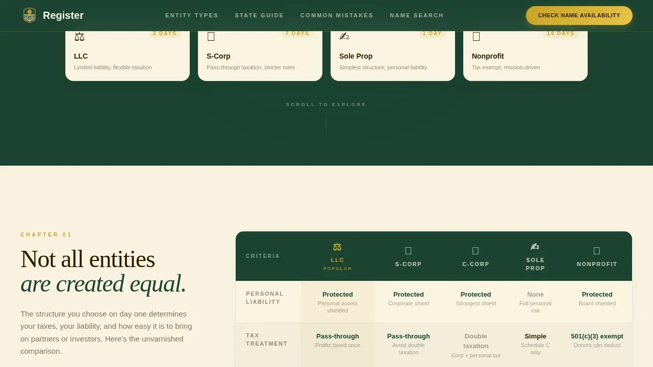 Revenue & Tax Authority Professional Website Template