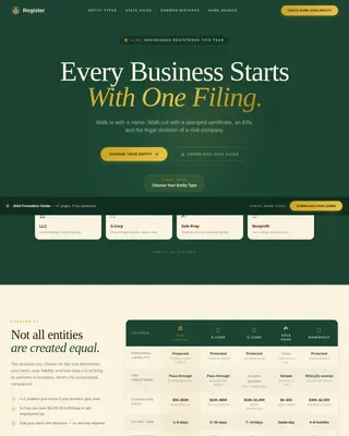 Revenue & Tax Authority Professional Website Template