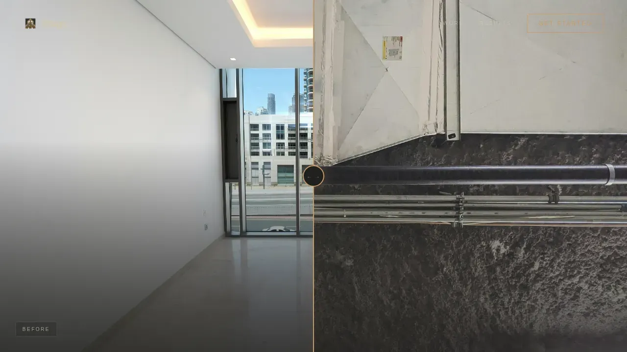 Immersive Mixed-Use Development Staging Landing Page