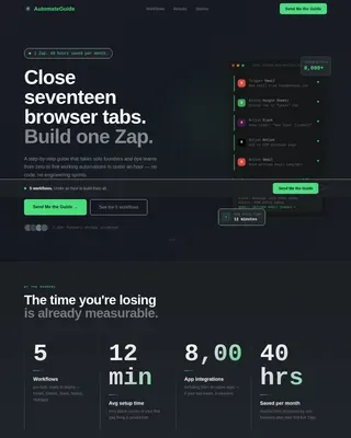 Intelligent Workflow Optimization | Free Website Template | Rocket