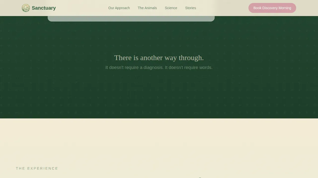 Wellness Modalities Appointment Booking Website Template