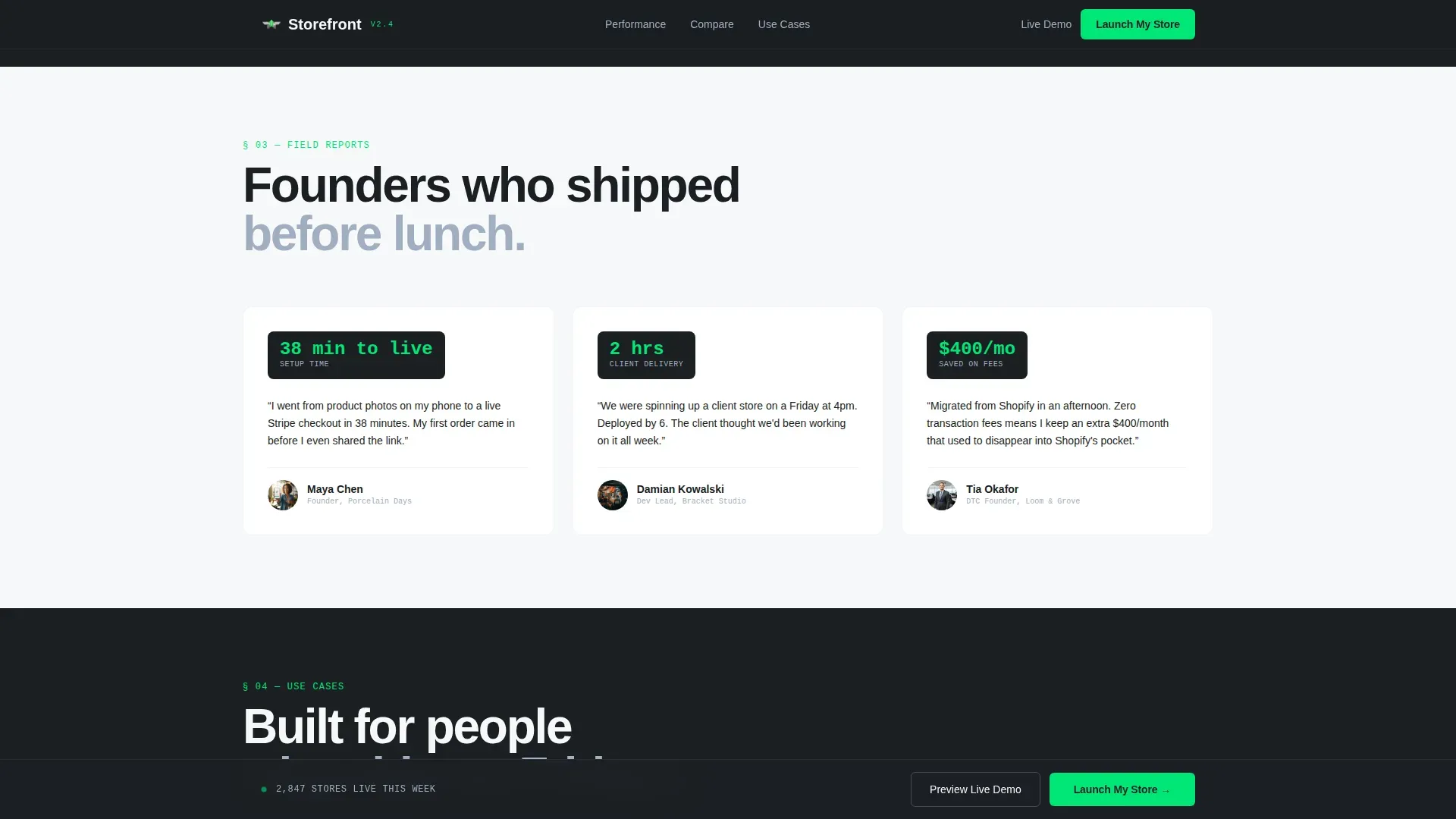 Advanced E-Commerce Digital Presence Professional Website Template