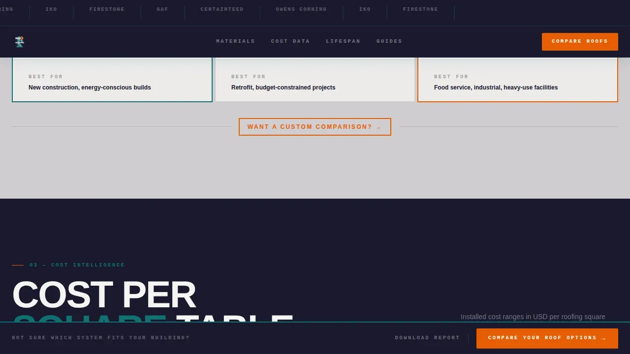 Roofing Digital Presence Professional Website Template