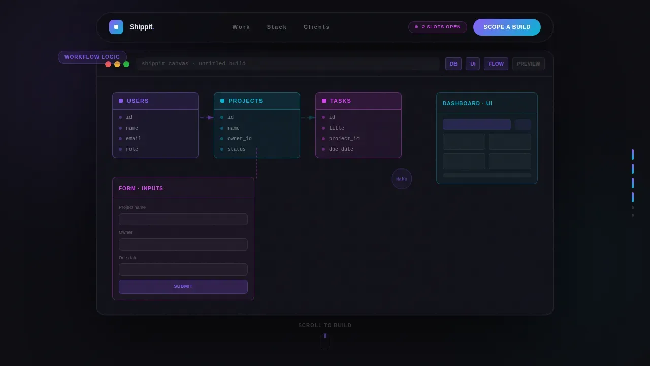 Fast No-Code Agency Landing Page Template