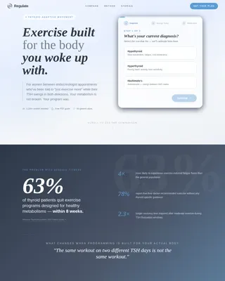 Specialist Thyroid Disorder Care Comparison Website Template