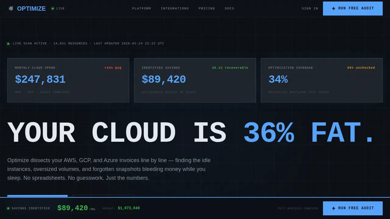 Advanced Cloud & DevOps Professional Website Template