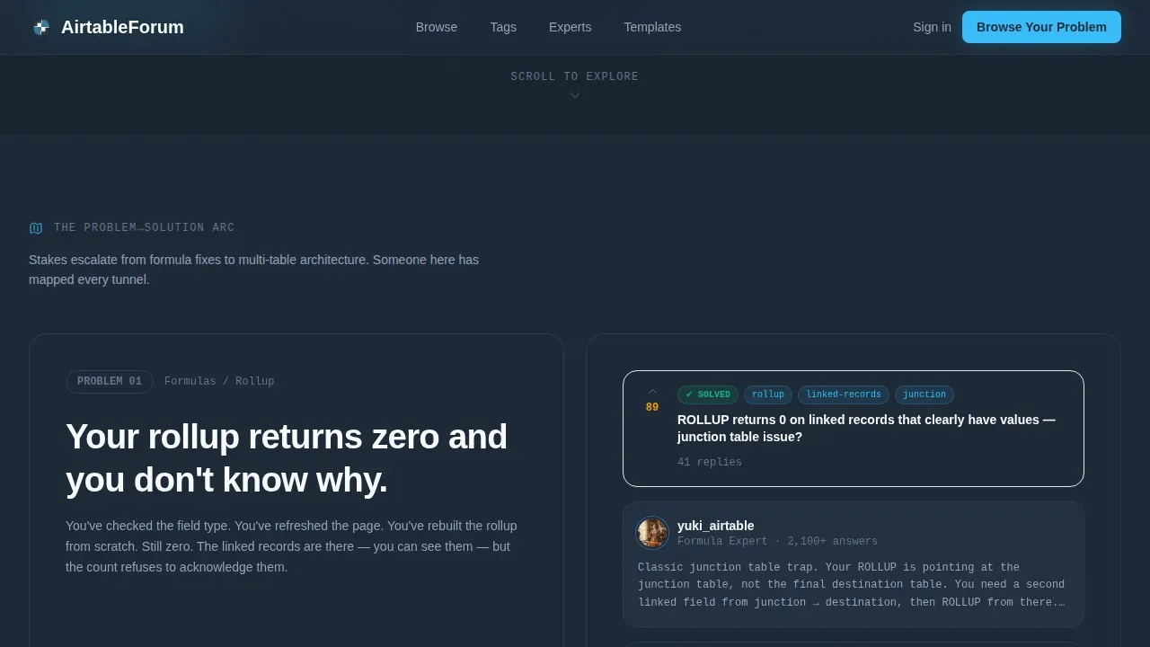 No-Code Platform Documentation Specialist Reviews Website Template