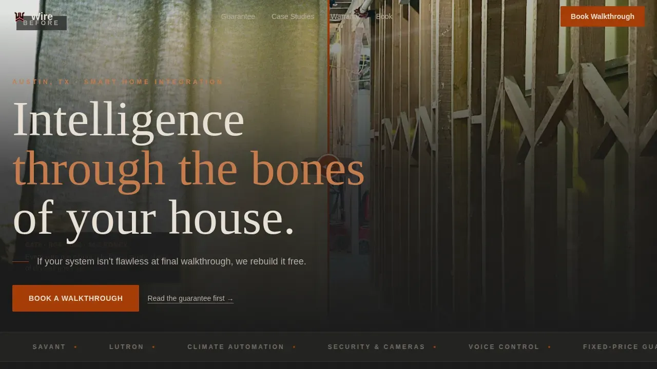 Reliable Smart Home Automation Landing Page Template