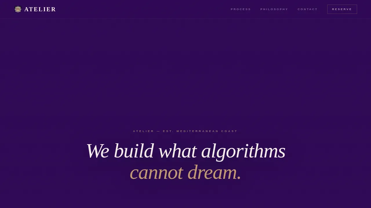 Advanced Mediterranean Architecture Pre-Launch & Coming Soon Website Template