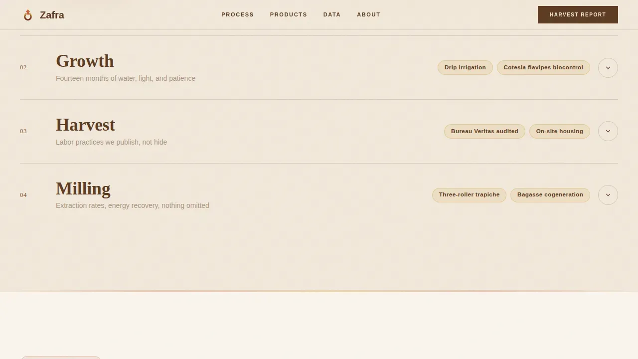Crop & Grain Farming Professional Website Template