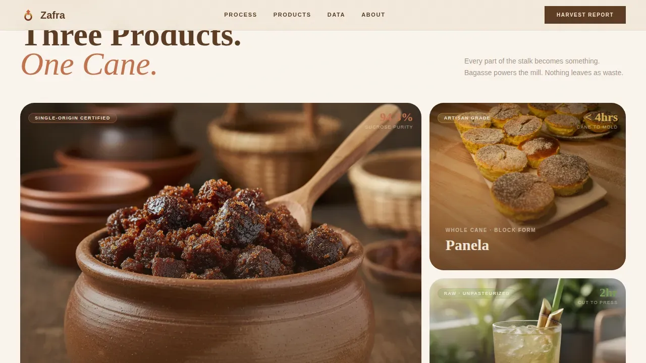 Crop & Grain Farming Professional Website Template