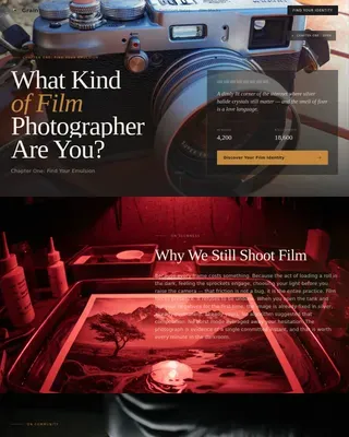 Hobby & Passion Content Professional Website Template