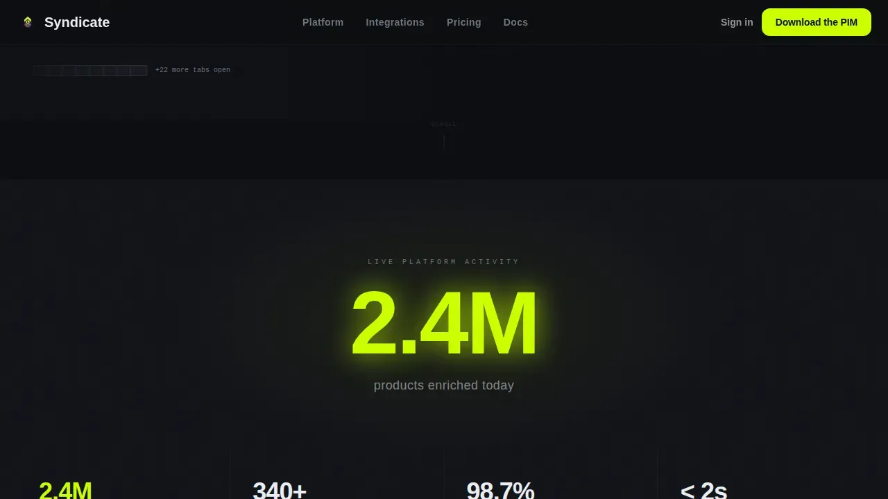 Advanced Advanced Tech & AI Platforms Professional Website Template