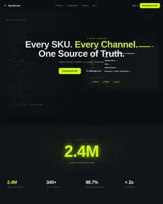 Advanced Advanced Tech & AI Platforms Professional Website Template